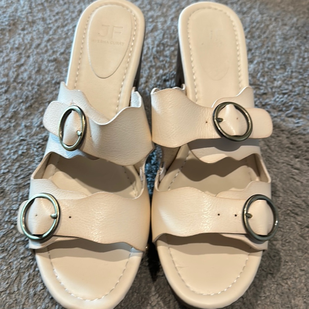Ecru heels